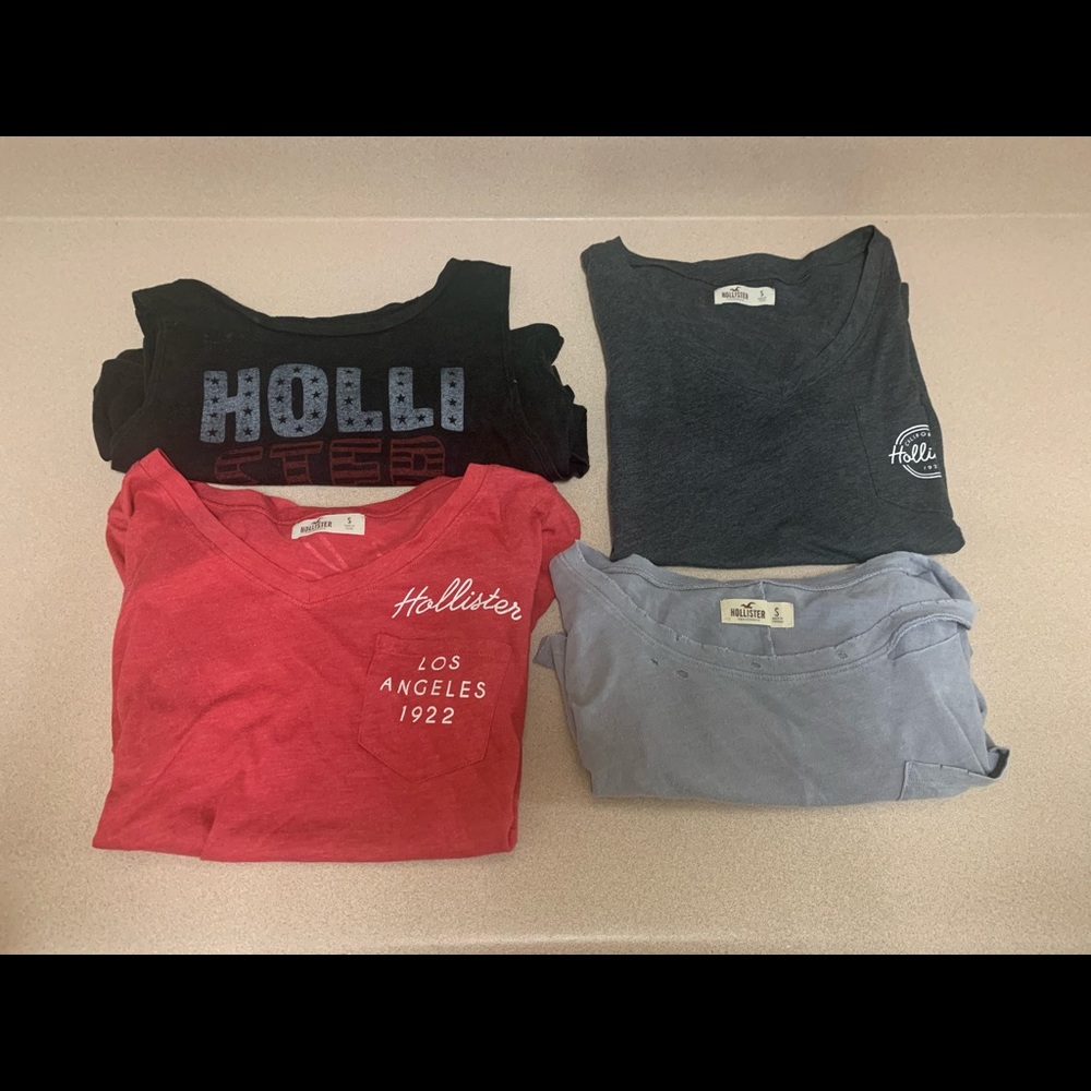 4 Hollister Tees